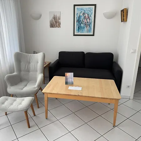 Apartmán Moewe Mit Balkon, Ein Strandkorb Im Sommer Und 2 Fahrraeder *