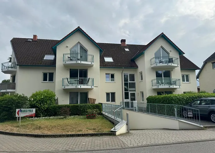 公寓 Moewe Mit Balkon, Ein Strandkorb Im Sommer Und 2 Fahrraeder 泽姆平